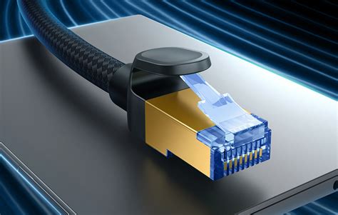 Kabel Sieciowy W Oplocie Kat Baseus Ethernet Rj Gbps M