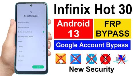 Infinix Hot Frp Reset Google Account Android Infinix Hot I