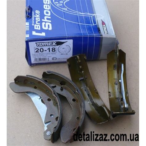 Колодки тормозные задние (к-кт) Cенс Ланос Tomex 20-18 купить - ДеталиЗАЗ