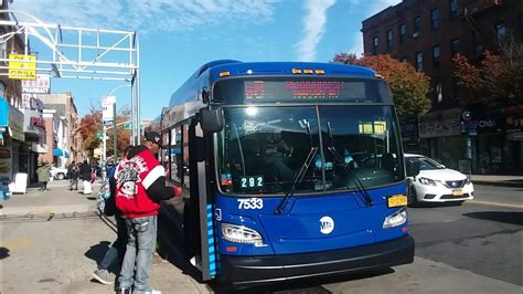 Mta Bus New Flyer Xcelsior Xd B To Bensonhurst Harway Av