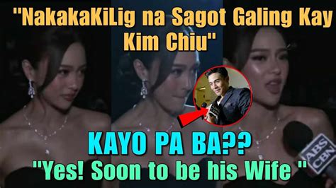 Wow KIM Chiu MASAYANG Sinagot Lahat Ng TANONG Tungkol Sa Nalalapit