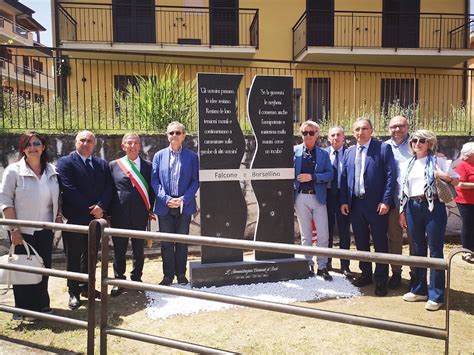 A Brolo Inaugurato Un Monumento A Falcone E Borsellino