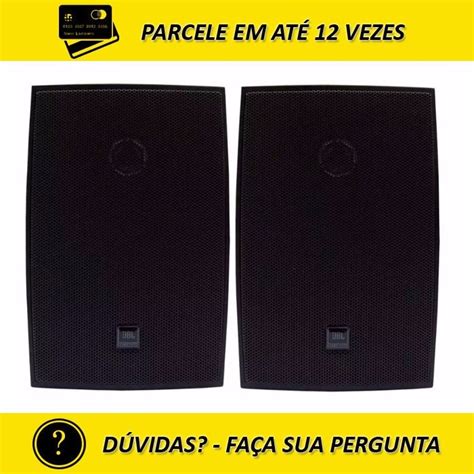 Caixa Som Ambiente C521p 40w Rms Preta Jbl Selenium Par R 501 99 Em