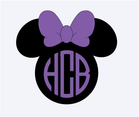 Minnie Mouse Decal Minnie Decal Car Decal Yeti Decal Etsy Monogram