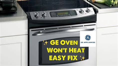 Ge Profile Oven Doesnt Heat Fast Easy Fix Youtube