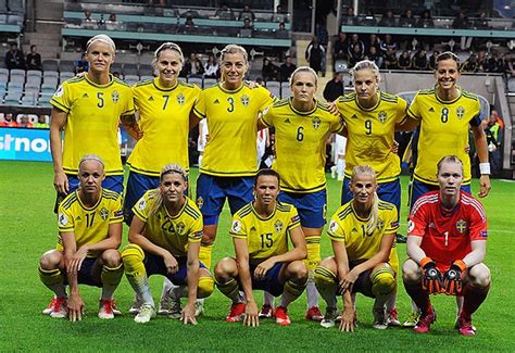 Svenska Damlandslaget I Fotboll Spelarna Framg Ngarna