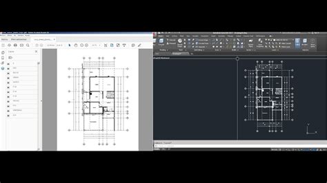 Convertir De Pdf A Cad Sin Programas Usando Autocad Youtube