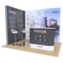 M X M Modular Exhibition Stand Eco Friendly Exhibition Bundles