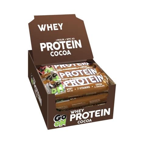 Barre Proteinee X G Cacao Go On Nutrition Proteine Cdiscount Sport