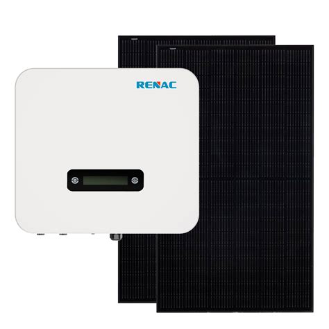 Solcellepakke Med Standard Inverter Renac Shop Dk