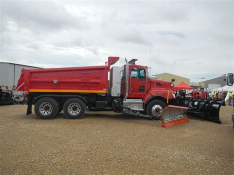 Kenworth Tandem Snow Plow Dump Truck Rob Jamieson Flickr Snow