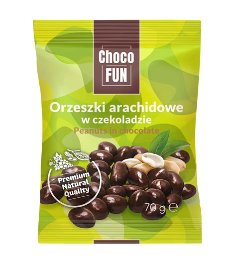 Eurohansa Orzeszki Arachidowe W Czekoladzie Deserowej 70g Coffee