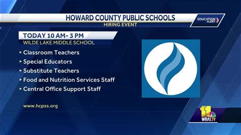 Howard County Schools holds job fair to help fill positions