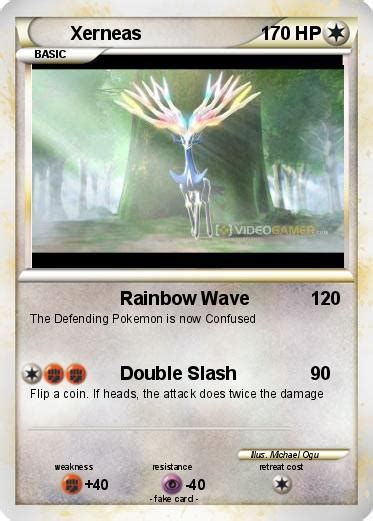 Pokémon Xerneas 87 87 - Rainbow Wave - My Pokemon Card