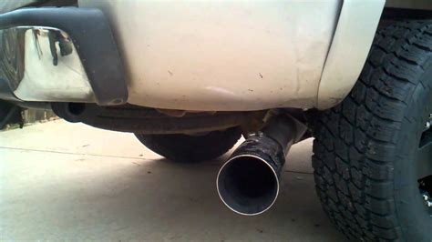 Duramax 5 Straight Pipe Exhaust Youtube