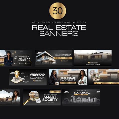 real estate banners realtor templates corporate business banners