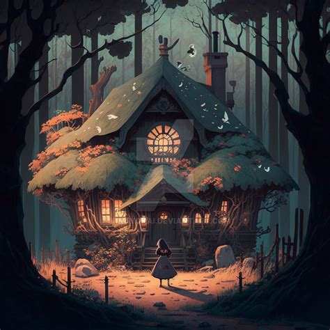 The Witchs House By Lunayokai On Deviantart