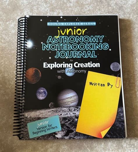 Junior Astronomy Notebooking Journal For Exploring Creation With