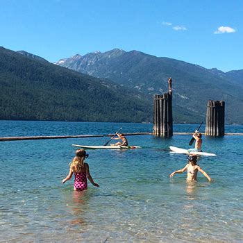 Slocan Beach - Slocan | British Columbia - 1000 Towns of Canada