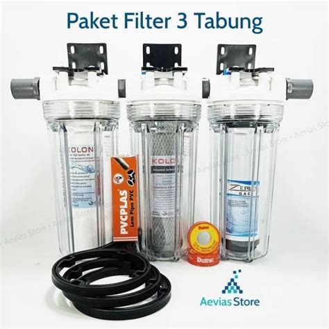 Jual Filter Air Saringan Air Pdam Pam Sumur Tabung Tahap