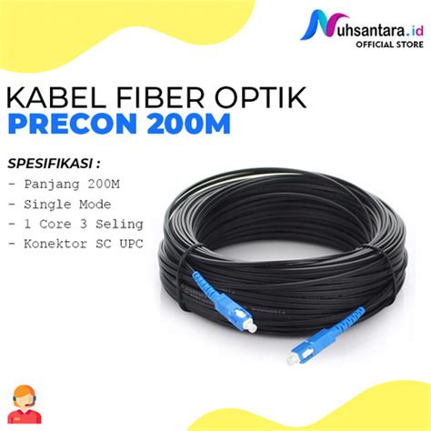 Jual Kabel Fiber Optik M Sc Upc Cable Precon Dropcore Dropwire