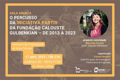 Semin Rio De Programa O De Artes C Nicas Nova Fcsh