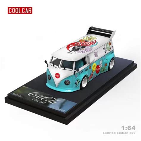 Cool Car Vw T Kombi Wide Body Coca Cola Love Peace