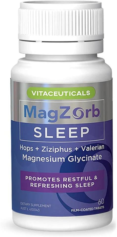 Vitaceuticals Magzorb Magnesium Sleep Supplement Enhanced Absorption