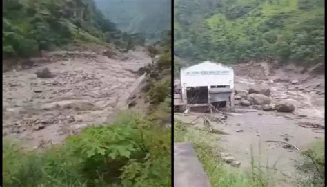 Himachal Pradesh Floods Cloudburst India Disaster Village Washed Away