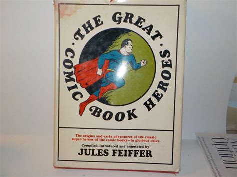 The Great Comic Book Heroes By Jules Feiffer EstateSales Org