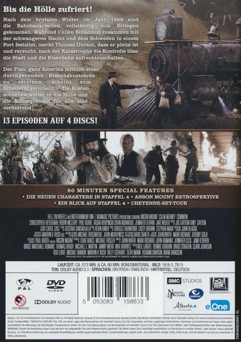 Hell On Wheels Staffel 4 4 Dvds Jpc