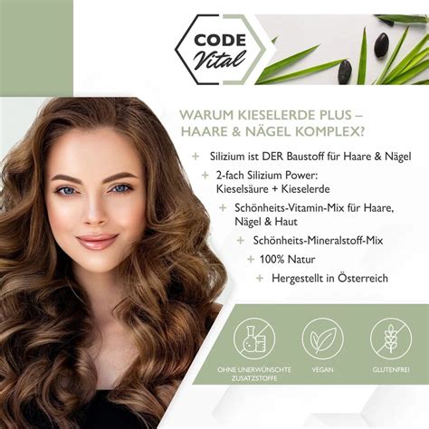 CODE Vital Kieselerde Plus Haare Nägel Komplex 90 St Shop Apotheke