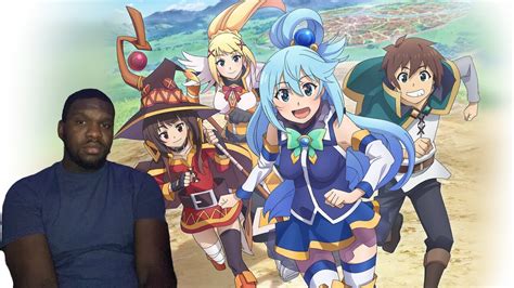 So I FINALLY Watched Konosuba REACTION YouTube