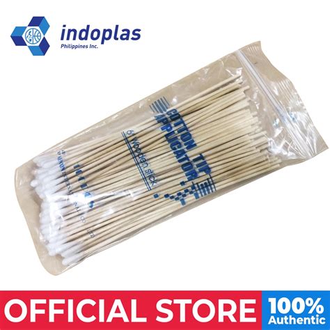 -Sterile Cotton Tip Applicator Stick - Indoplas Philippines Inc.