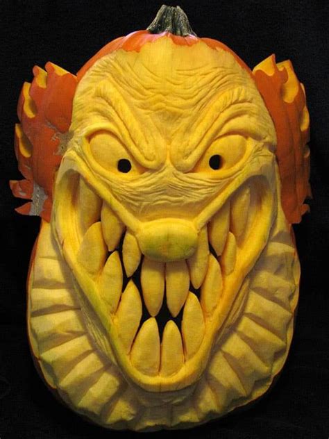 Insane Clown Pumpkin Carving Idea Creative Ads And More