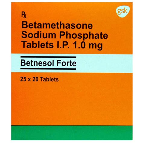 Betnesol Forte Tablet S Price Uses Side Effects Composition