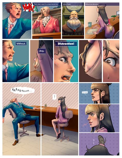 Post 4249457 Ace Attorney Comic Deverjaem Maya Fey Miles Edgeworth Phoenix Wright