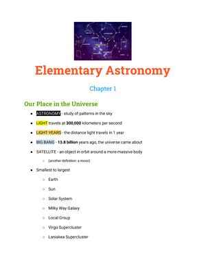 Astronomy Lecture 1 Units Symbols And Basic Math 1 Units Most