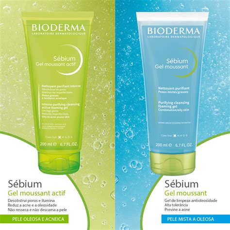 Gel De Limpeza Bioderma S Bium Gel Moussant Actif Beleza Na Web