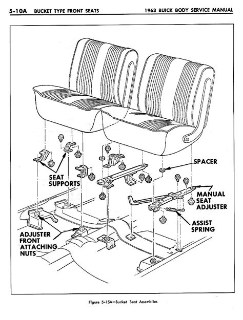 19636 Buick Body Service Manual Seats Page 10 Of 13