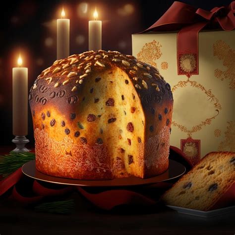 Premium Photo Panettone Is The Traditional Italian Dessert For Christmas