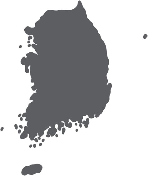 Doodle Freehand Drawing Of South Korea Map 19875793 PNG