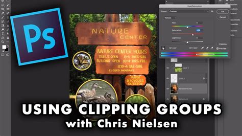 My Video Tutorial On Using Clipping Groups In Photoshop Cc Youtube