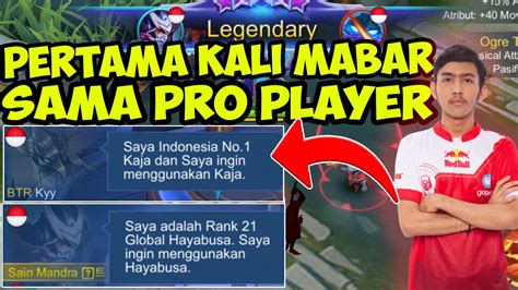 Ketika Top Global Hayabusa Mabar Sama Pro Player Musuh Auto Di Bantai