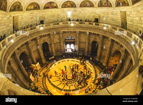 Victoria Memorial Interior Kolkata West Bengal India Asia Stock