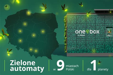 Allegro rozszerza sieć zielonych automatów One Box ISBtech pl