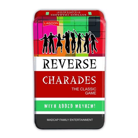 Reverse Charades List