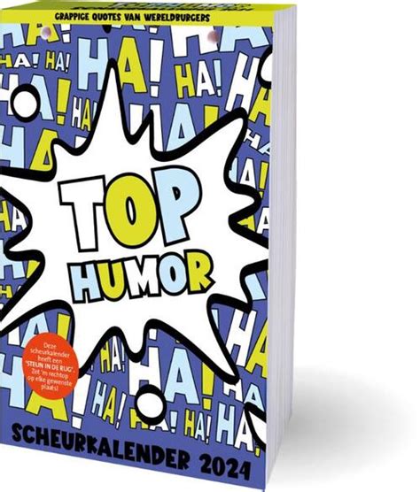 Top Humor Scheurkalender 2024 Interstat International Stationary