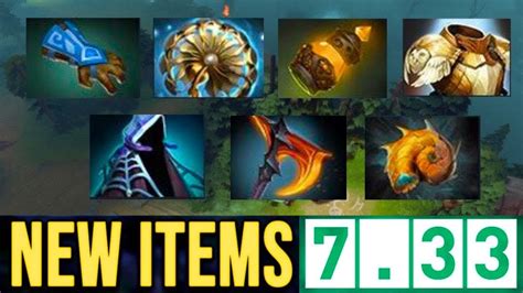 Dota 2 Patch 7 33 New Neutral Items YouTube