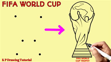 How To Draw FIFA World Cup Step By Step Fifa World Cup Fifa Cup